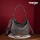thumbnail image 3 of Bolso Hobo Wrangler WG129-1022GY para mujer en piel vegana, 3 of 6