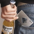 thumbnail image 5 of Juego de 6 abridores de botellas ZHAOCHENG acero inoxidable plateado y negro, 5 of 5