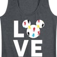 thumbnail image 3 of Mickey & Friends - Mickey Love Fill - Women's Racerback Tank Top, 3 of 5