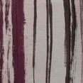 thumbnail image 2 of The HomeCentric Custom Pillow Case, Purple Pack of 2, 14x14 inch (35x35 cm) Cushion Cover, Jacquard Silk Abstract Pillow Cover&nbsp;For Sofa, Striped Pattern Contemporary - Berry Martini, 2 of 6