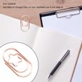 thumbnail image 3 of 300PCS Stainless Steel Paper Clips, Star Shaped Decoration, Non Slip Clips for Office School Document Organizing, Crafted From Stainless Steel, Suitable for Decorating Your Home,, 3 of 7