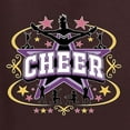 thumbnail image 5 of Wild Bobby Cheerleading All Stars Girl Sports Women Tri-Blend Racerback Tank Top, Brown, Small, 5 of 5