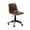Antique Brown, variant on Roundhill Furniture Cesena Faux Leather Swivel Office Chair in Antique Brown