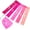 Pink, variant on LunaGoods Simplify Resistance Loop Exercise Bands with Instruction Guide and Carry Bag, Set of 5
