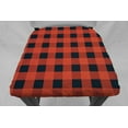 thumbnail image 3 of Buffalo Check Plaid Dining Room Chair Back Covers or Seat Covers by Penny's Needful Things (Both Chair Back & Seat Cover) (20 W x 20 H CHAIR BACK) (Red), 3 of 4