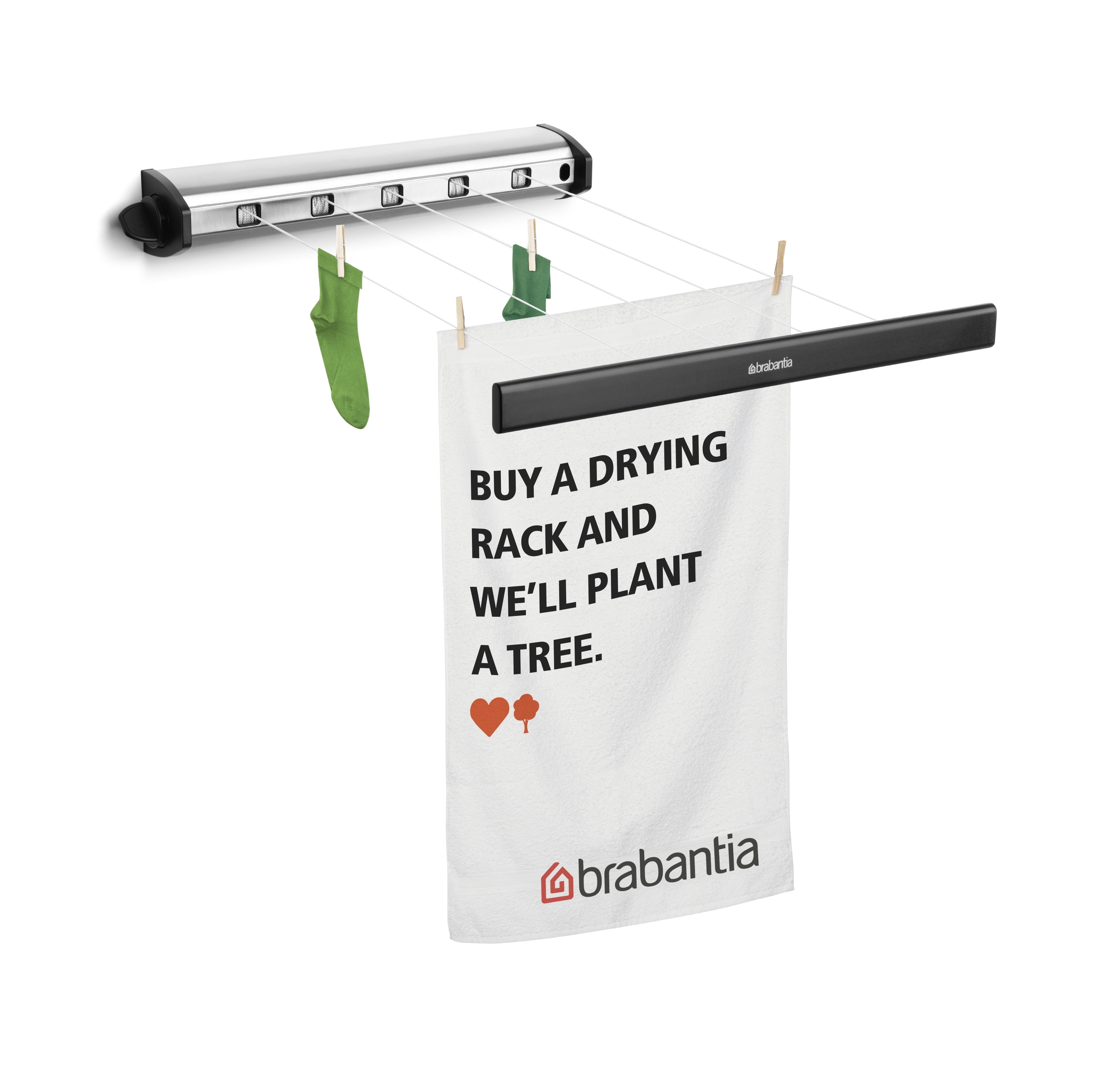 Brabantia pull out washing line new arrivals