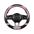 thumbnail image 1 of Funda Protector Cubre Volante Lab.G,  Rosa con Negro, 1 of 5