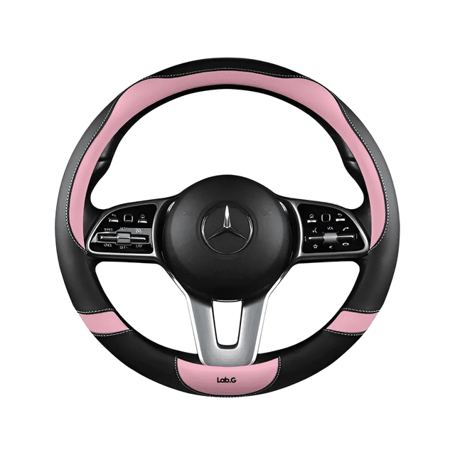 Funda Protector Cubre Volante Lab.G, Rosa con Negro