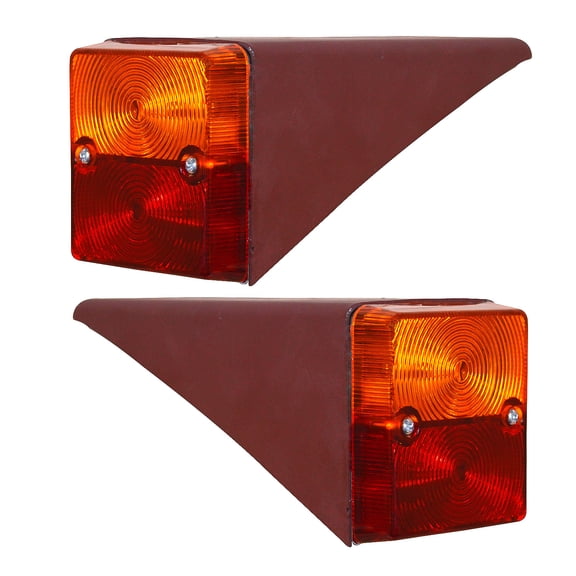 APSMOTIV Rear Combination Light Assembly Tail Lights with 12v Bulbs Suitable for IHC Mc Cormick Tractors 23 423 353 453 D323