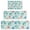 Pioneer Flower Floral-2, variant on Pioneer Flower Floral Print Pattern Kitchen Rugs Sets Of 3,Kitchen Runner Rugs Non Skid Washable,Decorative Kitchen Floor Mats for Kitchen,Sink,Laundry,17X30 Inch 17X47 Inch 17X59 Inch