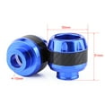 thumbnail image 2 of Motorcycle Frame Sliders, 1 Pair of Carbon Fiber Motorcycle Front Fork Frame Sliders Crash Protection, Front Fork Frame Sliders, Crash Protection Motorbike [blue], 2 of 9