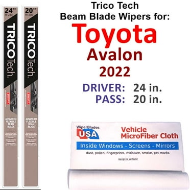 2022 Toyota Avalon Beam Blade Wipers (Set of 2)