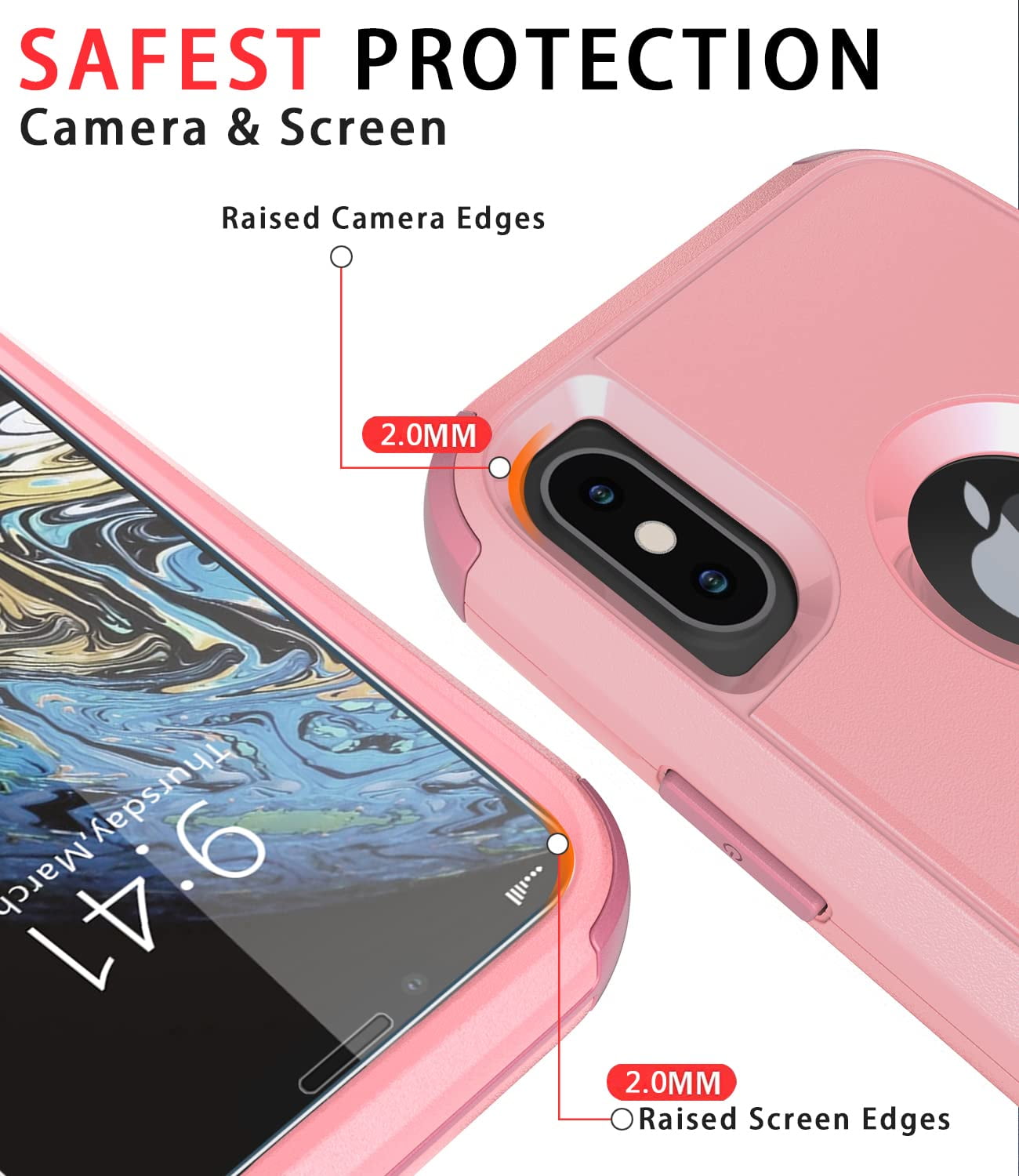 Diverbox for iPhone X Case/iPhone Xs Case [Shockproof] [Dropproof