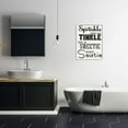thumbnail image 2 of Stupell Industries If You Spring Be a Sweetie BW Bathroom, 24 x 30,Design by Regina Nouvel, 2 of 2
