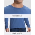 thumbnail image 5 of Pioneer Camp Mens Bamboo Viscose T Shirt Ultra Soft Plain Tshirts for Men Cooling Crew Neck Casual Basic Tee Shirt Undershirt, 5 of 6