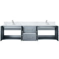 thumbnail image 4 of Dark Grey Double Bath Vanity With Marble Surface And Faucet - 72 In. W, 22 D, Attractive Design Look, 4 of 4