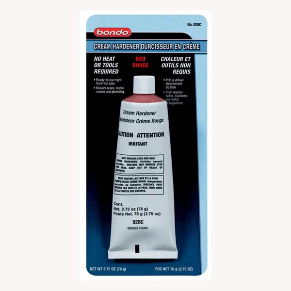 Bondo Red Cream Hardener, 2.75 oz