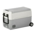 thumbnail image 3 of TABU 49QT(45L) Electric Cooler,12V Portable Car Refrigerator with Dual Zone,Independent Temperature Control,Grey&White, 3 of 8