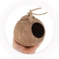 thumbnail image 3 of UPOUART hanging nest for small bird Parrot Swing Bed Coconut Shell Exercise Tool Outdoor Use 1Pcs, 3 of 8