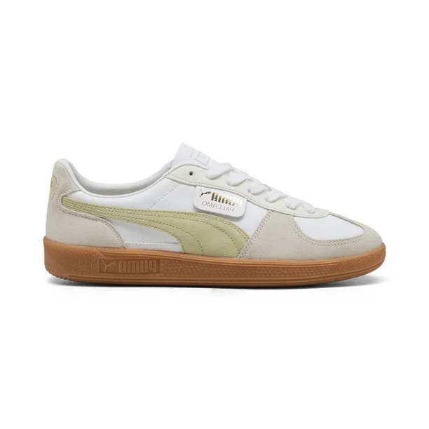 PU & MA Palermo LTH 39646418 Mens White Suede Lifestyle Sneakers Shoes