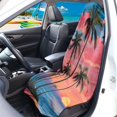 thumbnail image 2 of Garronmavis Car Seat Towel Cover Water-Resistant Stain Resistant Post Workout Sweat Protection 1 PC Easy Installation Front Seat Fit for Cars, SUV, Trucks, Sedan, Van, 2 of 8
