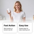 thumbnail image 6 of 120ml Heavy Duty Kitchen Degreaser Spray Fast Acting Grease Grime Remover For Stovetop Oven Cooktop Stubborn Oil Stain Cleaner Multipurpose Kitchen Appliance Cleaning Spray, 6 of 9