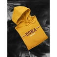 thumbnail image 3 of Smartprints Mens Graphic Hoodie Gold - Doha Qatar Cotton Blend Regular Fit, 3 of 4