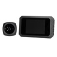 thumbnail image 1 of Smart Electronic Peephole Door Viewer Kit, Door Peephole Camera Rustproof Antimagnetic 720P 3800mah Automatic Snap  For Home Black, 1 of 8