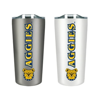 North Carolina A&T Aggies 18oz. Soft Touch Tumbler Two-Piece Set