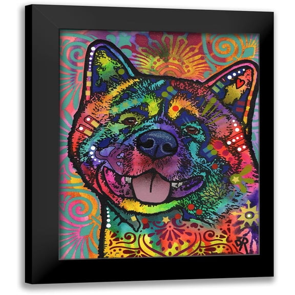 Dean Russo Collection 12x14 Black Modern Framed Museum Art Print Titled - Sonny