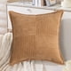 thumbnail image 5 of Xihbxyly Funda de Almohada Decorativa, Textura Suave Similar a La Lana, Diseño Bordado Acogedor, Estilo Bohemio Moderno, Decoración Estilo Cabaña para Sala de Estar o Sofá, 45 X 45 Cm, Juego de 1, 5 of 6
