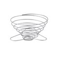 thumbnail image 1 of Support de Filtre à Café Pliable Style Hélice en Acier Inoxydable Réutilisable, 1 of 7