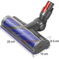 thumbnail image 3 of Anti-Tangle Brush Head for V8 V10 V11 V15 Cordless Vacuums, Direct Drive Vacuum Head Ideal for Carpets and Hardwood Floor, Vacuum Attachment, 3 of 8