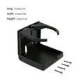 thumbnail image 4 of Porte-gobelets Pliant Support de Bouteille Universel Stable Véhicule RV Bateau Marin Boissons Rack Modifié Raccords d'Organisation des Composants Réglage de l'Engrenage Noir, 4 of 9