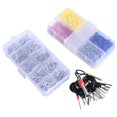 thumbnail image 1 of Electrical Pin Connectors 420Pcs Car Wire Terminals Connector Pin 1/1.5/1.8/2.2/2.8/3.5mm Automotive Pin Connector, 1 of 4