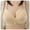 Beige, variant on Womens No Steel Ring French Underwear Sexy Big Open Back Beautiful Back U Shaped Bra Summer Ultra Thin Bud Bra