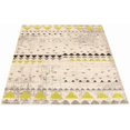 thumbnail image 4 of ECARPETGALLERY Modern Geometric Area Rug for Living Room Bedroom, Ivory Green Carpet, 3'11''x5'7'', 4 of 8