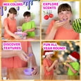 thumbnail image 2 of Rainbow Reef DIY Slime Kit – Vibrant Ocean-Themed Sensory Activity for Kids, 2 of 8