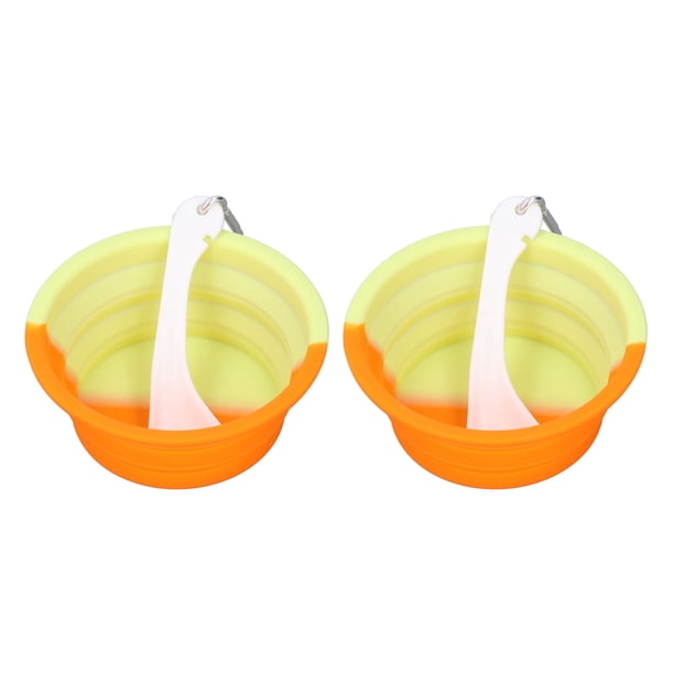 Cuenco Plegable Para Mascotas, Cuenco De Alimentación Flexible Para Perros De Silicona De Alimentaria, 380ml Para Gatos