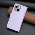 thumbnail image 5 of SaniMore for iPhone 14 6.1" 2022 Business Case, Full Body Protective PU Leather with Zipper Purse + Card Holder Flip Kickstand Lanyard [Shockproof TPU Shell] Vintage for Men WomenPurple, 5 of 9