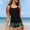 Black, variant on Cethrio Girls Tankini Swimsuits, Summer Beach Two Piece Swimsuit Tops and Swimsuit Bottoms Sets Black Size 10-12