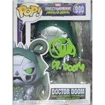 Funko Pop Figure Doctor Doom Signed Bobble-Head
