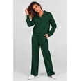 thumbnail image 4 of Sudaderas Outfit PRETTYGARDEN para mujer 2025, color verde oscuro, 4 of 8