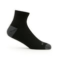 thumbnail image 5 of Fruit of the Loom Men's Dual Defense Ankle Socks, Size XL, Black (6-Pack), 5 of 6