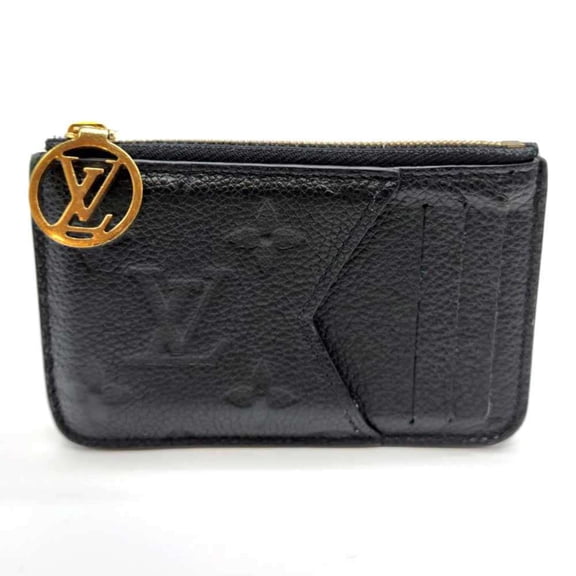 Pre-Owned Louis Vuitton Porte-Carto-Romie Fragment Case with Coin and Card Holder in Monogram...