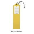 thumbnail image 4 of RibbonsNow Participant à l'Orthographe Abeille Ribbons - 25 Jaune Ribbons avec Carte et Ficelle, 4 of 4