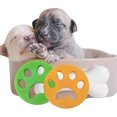 thumbnail image 1 of Laundry Pet Hair Remover (2 Pack) | Reusable Floating Animal Fur Catcher for Dogs, Cats, and Other Animals, 1 of 5