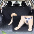 thumbnail image 3 of SUV Cargo Liner for Dogs, Waterproof Pet SUV Cargo Area Cover Mat Universal Fit Non-Slip Dog Seat Protector Machine Washable for Sedans Vans Trucks with Bonus Dog Belt (Gray), 3 of 7