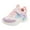 Pink, variant on Ccpelsie Kids Sneakers for Boys Girls Running Tennis Shoes Lightweight Breathable Sport Athletic(White,2)