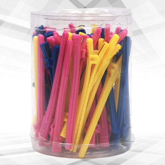 LEORX Large Duckbill Clips Hairdressing Clips Hair Clipping for Women Home DIY 50pcs